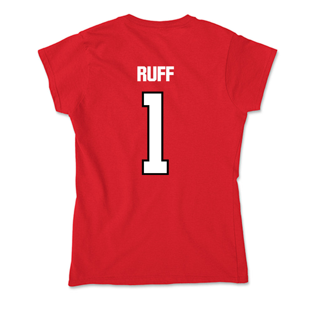 WSSU - NCAA Football : Timothy Ruff - Soft Style Women’s T-Shirt-1