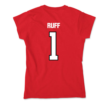 WSSU - NCAA Football : Timothy Ruff - Soft Style Women’s T-Shirt-1