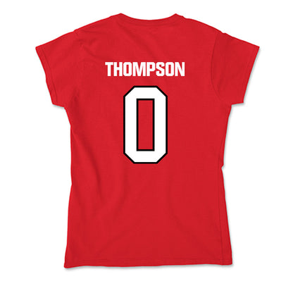 WSSU - NCAA Men's Basketball : Jaiden Thompson - Soft Style Women’s T-Shirt-1