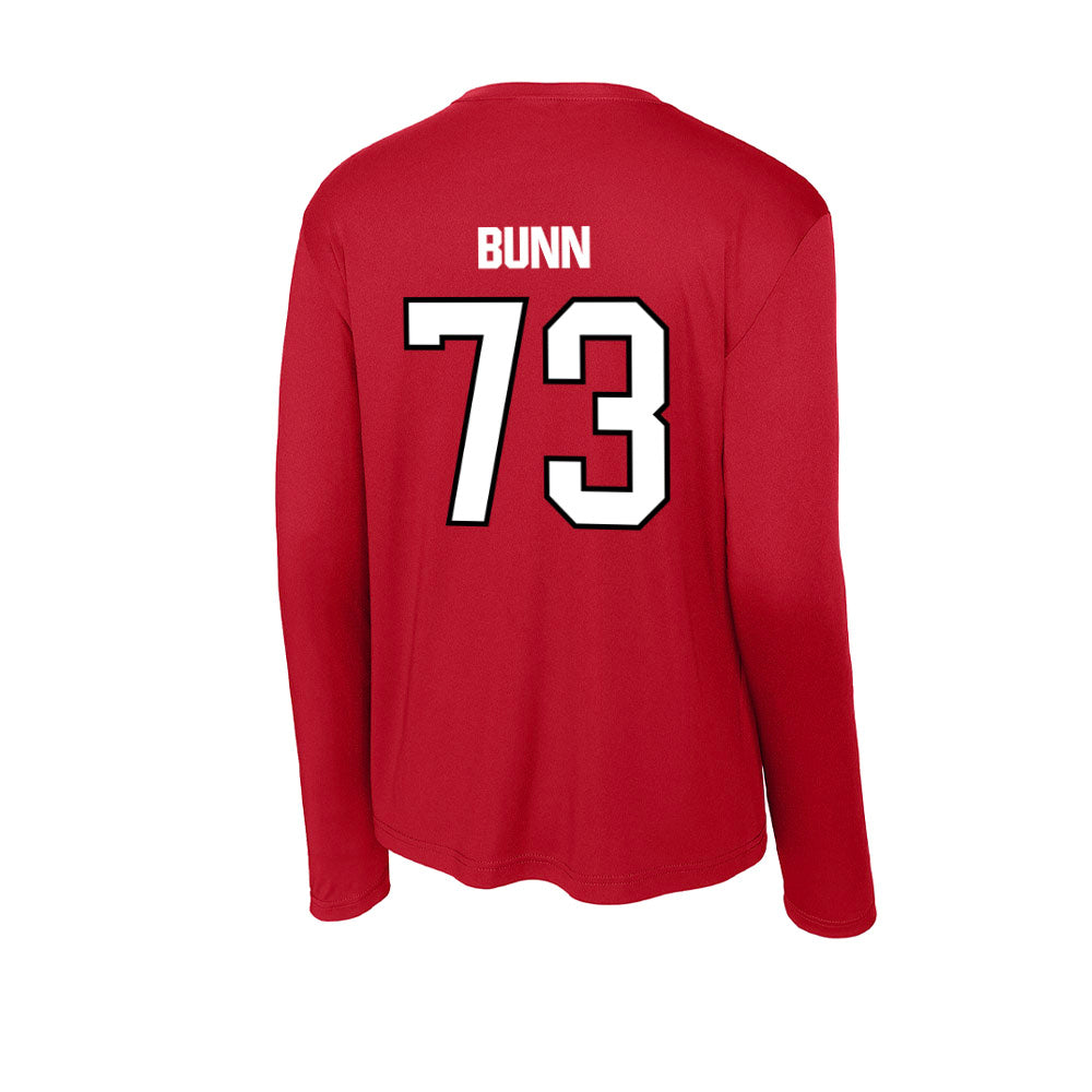 WSSU - NCAA Football : Kobe Bunn - Activewear Long Sleeve T-Shirt-1