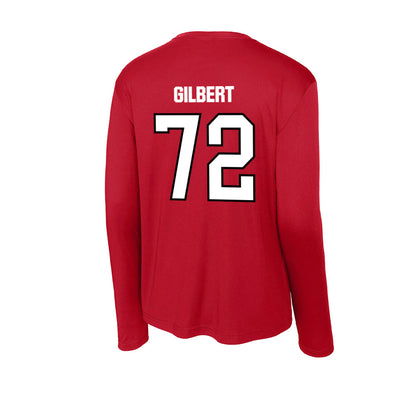 WSSU - NCAA Football : Josh Gilbert - Activewear Long Sleeve T-Shirt-1