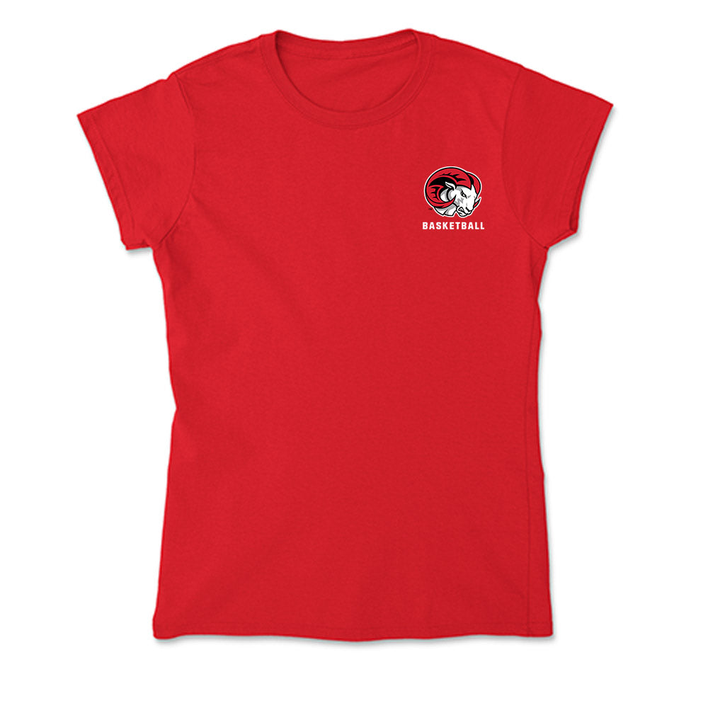 WSSU - NCAA Women's Basketball : Chloe Williams - Soft Style Women’s T-Shirt-0