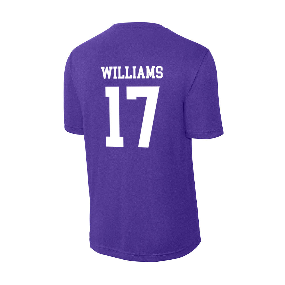 Evansville - NCAA Men's Soccer : Lionel Williams - Activewear T-Shirt-1
