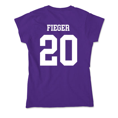 Evansville - NCAA Baseball : Drew Fieger - Soft Style Women’s T-Shirt-1