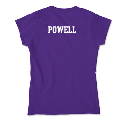 Evansville - NCAA Men's Track & Field : Antwaun Powell - Soft Style Women’s T-Shirt-1