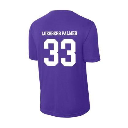 Evansville - NCAA Women's Basketball : Logan Luebbers Palmer - Activewear T-Shirt-1