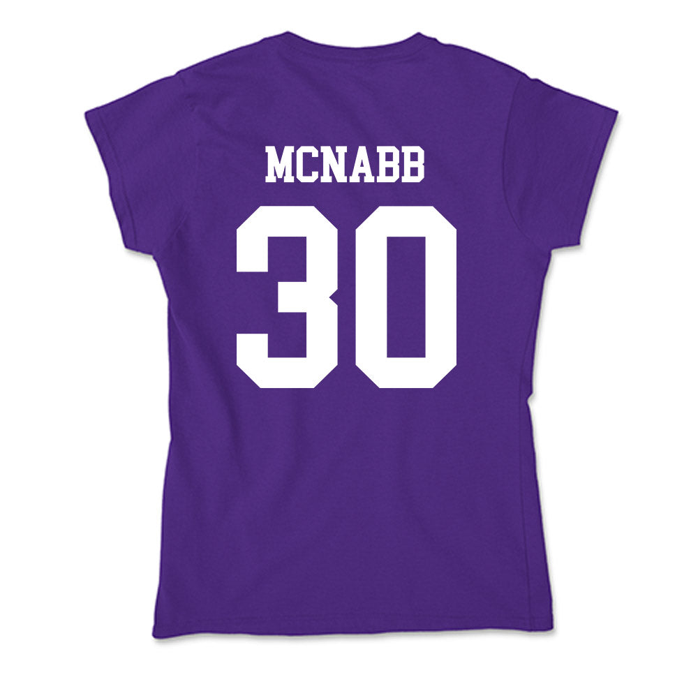 Evansville - NCAA Women's Soccer : Sofia McNabb - Soft Style Women’s T-Shirt-1