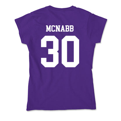 Evansville - NCAA Women's Soccer : Sofia McNabb - Soft Style Women’s T-Shirt-1