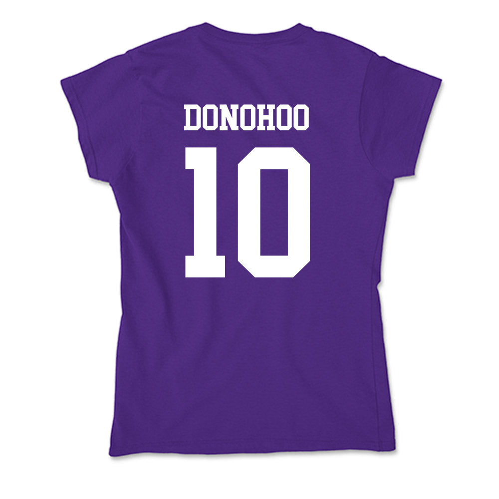 Evansville - NCAA Softball : Jenna Donohoo - Soft Style Women’s T-Shirt-1
