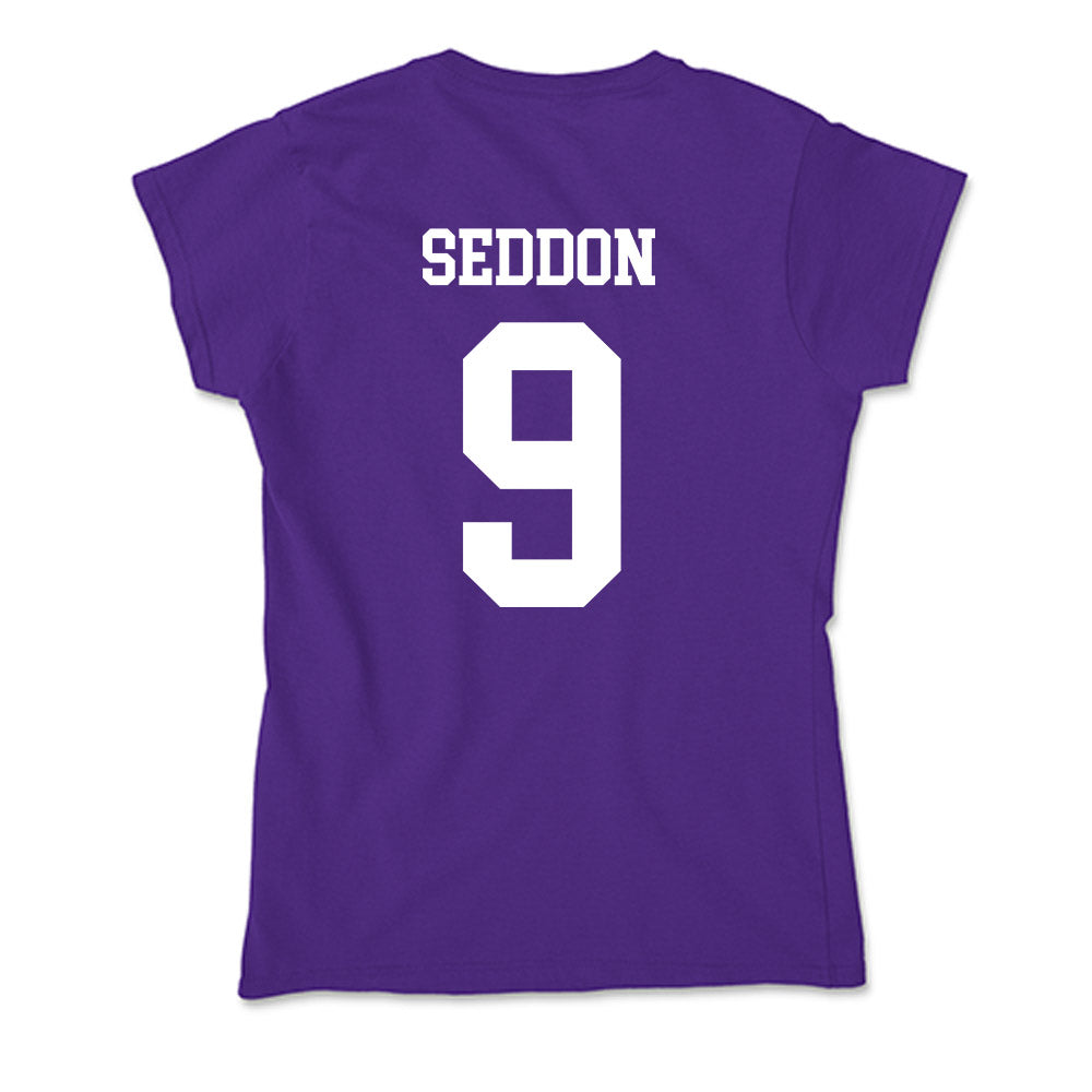 Evansville - NCAA Baseball : Ryan Seddon - Soft Style Women’s T-Shirt-1