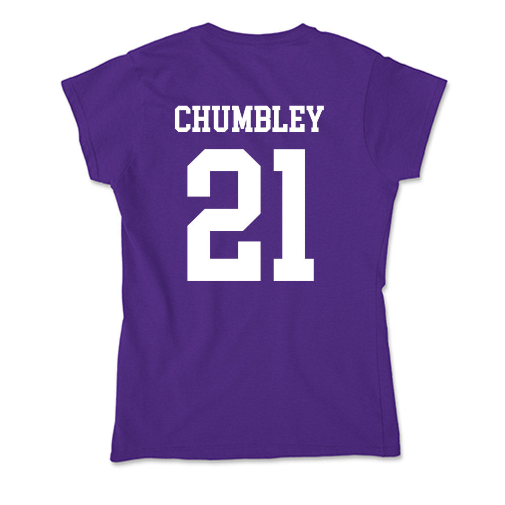 Evansville - NCAA Softball : Daleny Chumbley - Soft Style Women’s T-Shirt-1