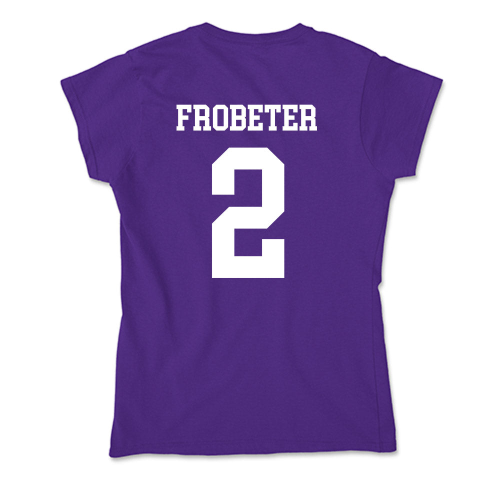 Evansville - NCAA Softball : Karlee Frobeter - Soft Style Women’s T-Shirt-1