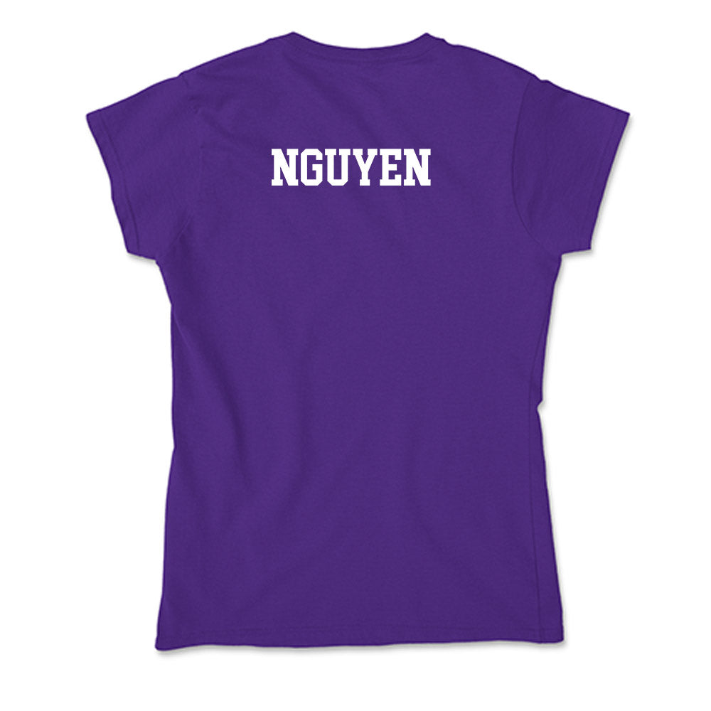 Evansville - NCAA Men's Track & Field : Jude Nguyen - Soft Style Women’s T-Shirt-1