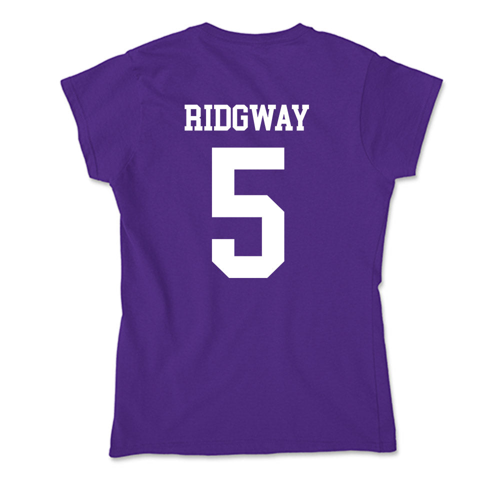 Evansville - NCAA Softball : Kate Ridgway - Soft Style Women’s T-Shirt-1