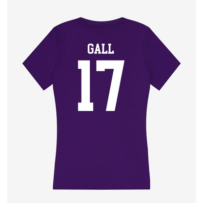 Evansville - NCAA Softball : Cassidy Gall - Women's V-Neck T-Shirt-1