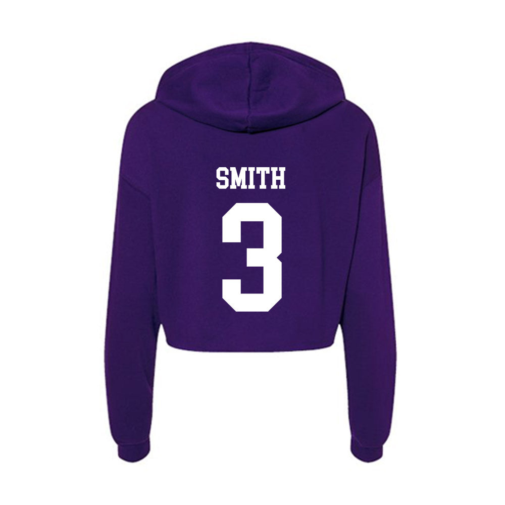 Evansville - NCAA Softball : Lacy Smith - Women's Crop Fleece Hoodie-1