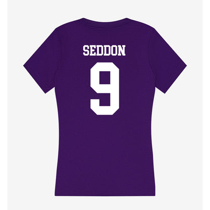 Evansville - NCAA Baseball : Ryan Seddon - Women's V-Neck T-Shirt-1