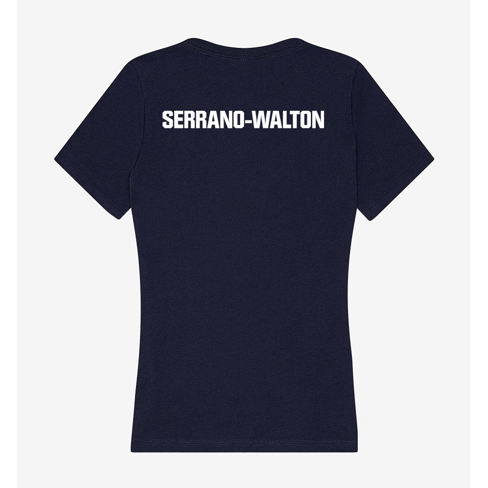 MSU Denver - NCAA Women's Track & Field : Mariah Serrano-Walton - Women's V-Neck T-Shirt-1