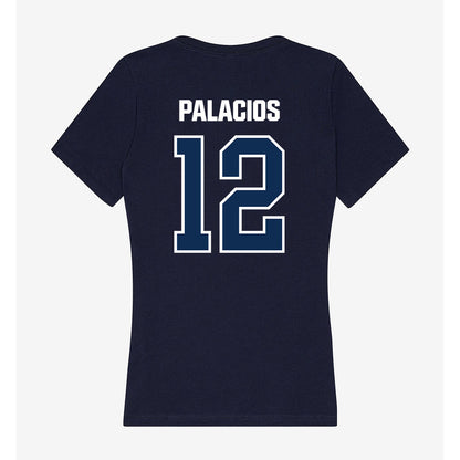 MSU Denver - NCAA Baseball : Marcos Palacios - Women's V-Neck T-Shirt-1