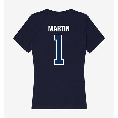 MSU Denver - NCAA Women's Volleyball : Trynity Martin - Women's V-Neck T-Shirt-1