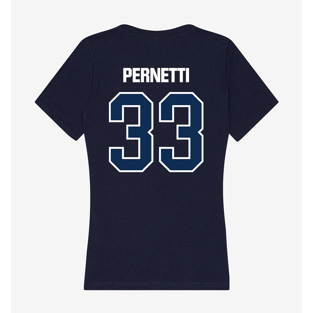 MSU Denver - NCAA Baseball : Josh Pernetti - Women's V-Neck T-Shirt-1