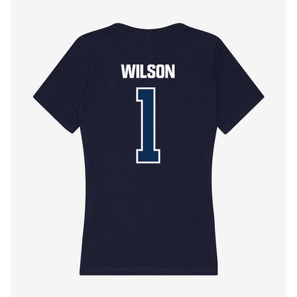 MSU Denver - NCAA Baseball : Blake Wilson - Women's V-Neck T-Shirt-1