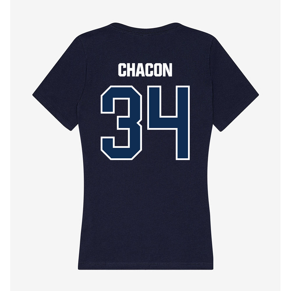 MSU Denver - NCAA Baseball : Andre Chacon - Women's V-Neck T-Shirt-1