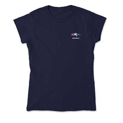 MSU Denver - NCAA Baseball : Alek Martinez - Soft Style Women’s T-Shirt-0