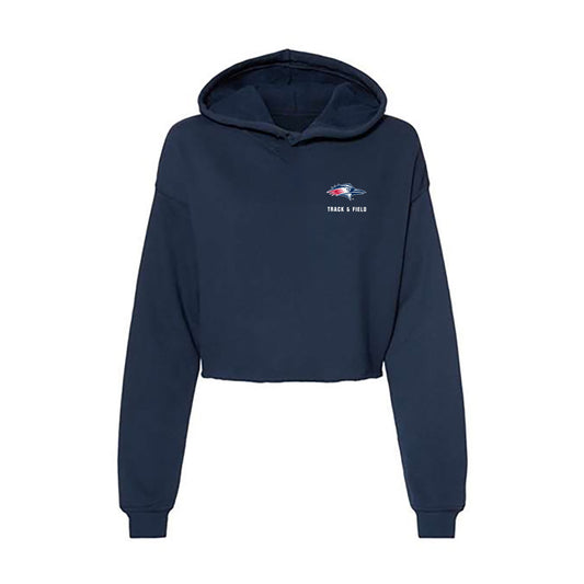 MSU Denver - NCAA Men's Track & Field : Owen Clarke - Women's Crop Fleece Hoodie-0