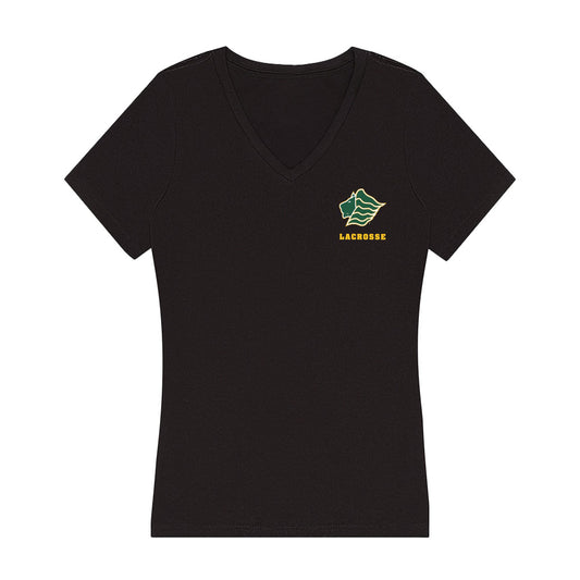 Saint Leo - NCAA Men's Lacrosse : James Blaize - Women's V-Neck T-Shirt-0