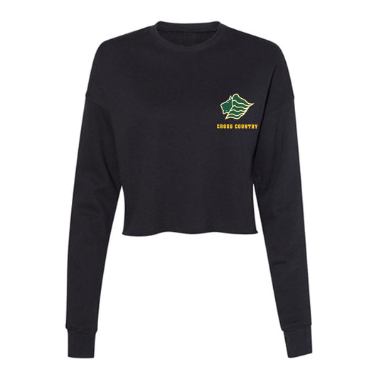 Saint Leo - NCAA Men's Cross Country : Sawyer Raveling - Women's Cropped Crew Fleece-0
