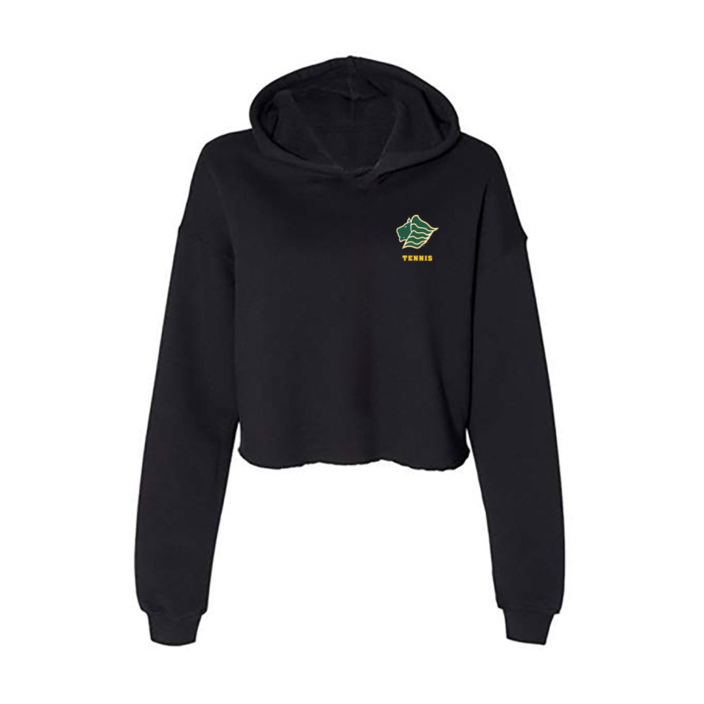 Saint Leo - NCAA Men's Tennis : Dylan Andrianaly - Women's Crop Fleece Hoodie-0