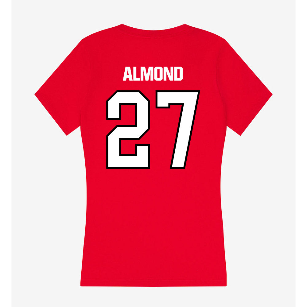 NWOSU - NCAA Baseball : Tanner Almond - Women's V-Neck T-Shirt-1