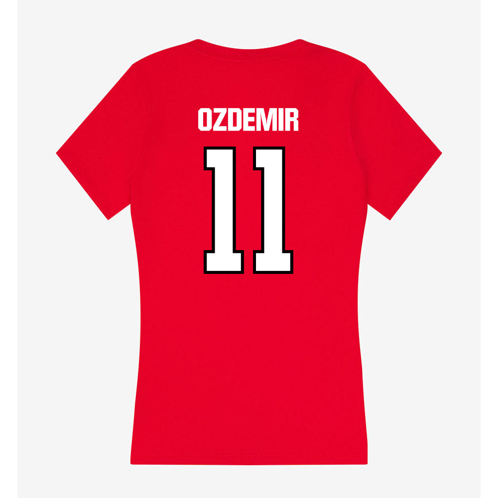 NWOSU - NCAA Women's Volleyball : Ece Ozdemir - Women's V-Neck T-Shirt-1