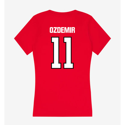 NWOSU - NCAA Women's Volleyball : Ece Ozdemir - Women's V-Neck T-Shirt-1