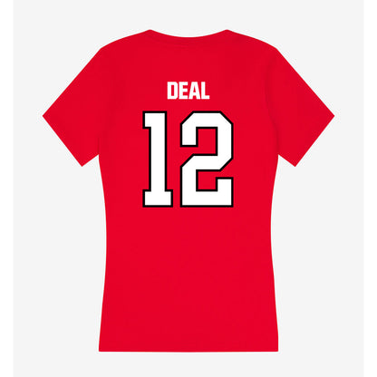 NWOSU - NCAA Football : Caleb Deal - Women's V-Neck T-Shirt-1