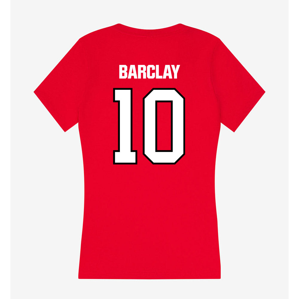 NWOSU - NCAA Women's Volleyball : Cameryn Barclay - Women's V-Neck T-Shirt-1