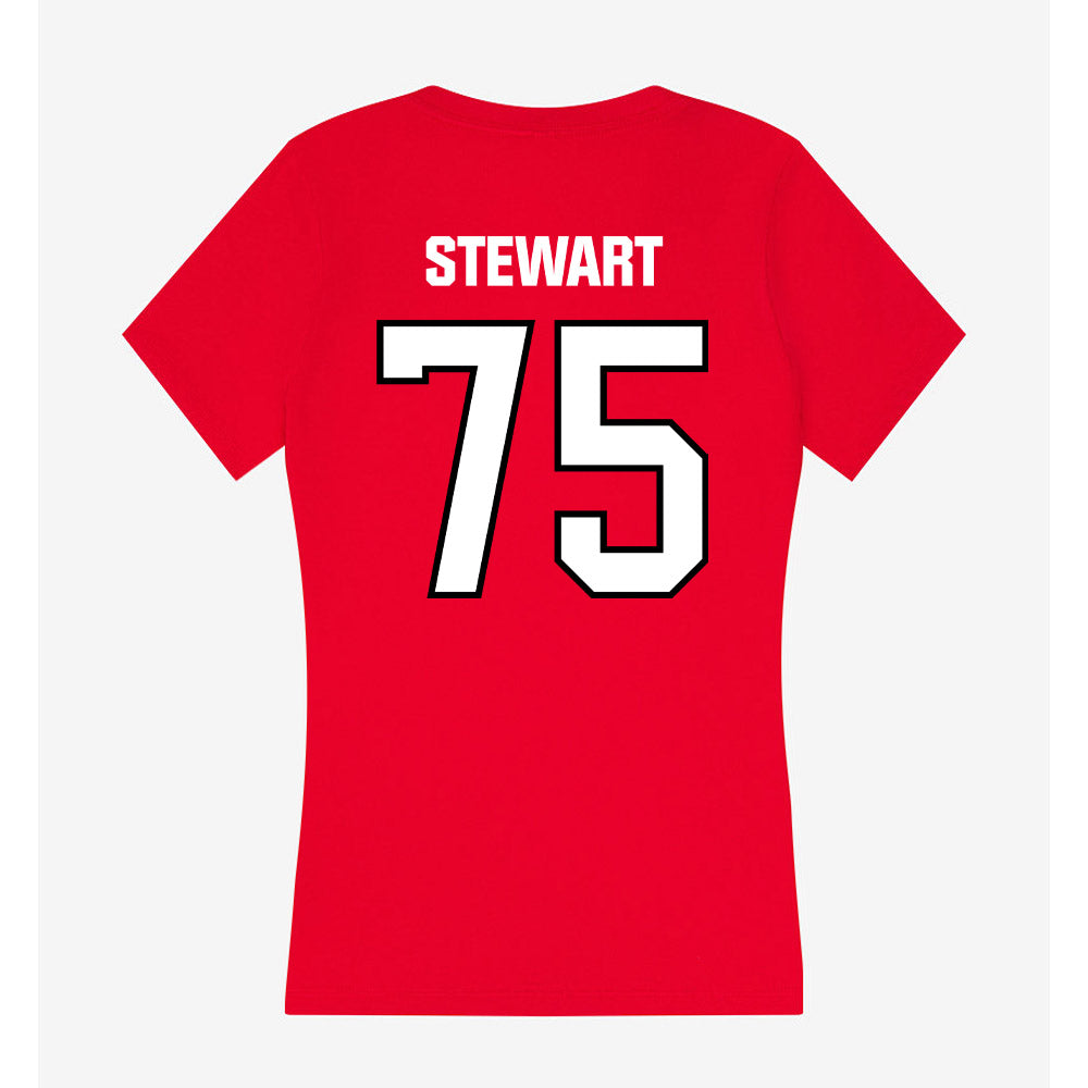NWOSU - NCAA Football : Chase Stewart - Women's V-Neck T-Shirt-1
