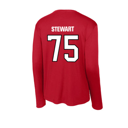 NWOSU - NCAA Football : Chase Stewart - Activewear Long Sleeve T-Shirt-1