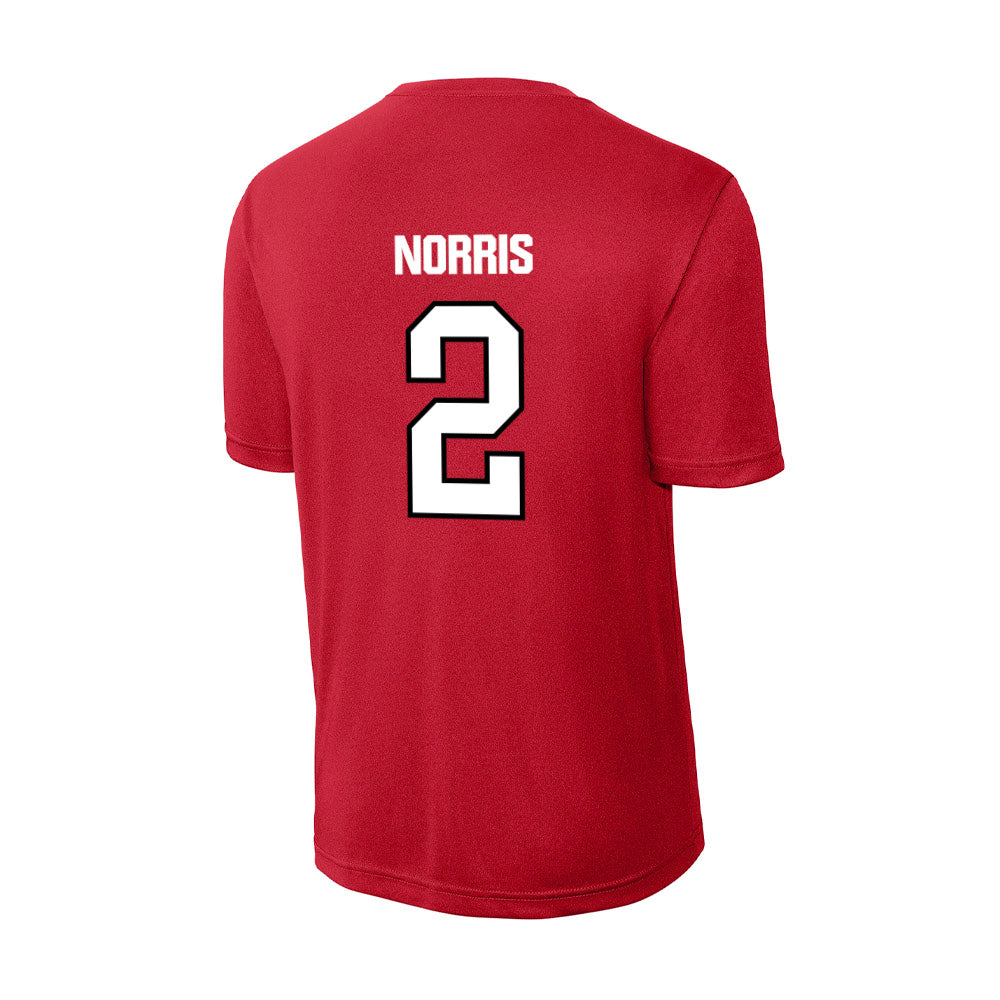 NWOSU - NCAA Men's Basketball : Justin Norris - Activewear T-Shirt-1