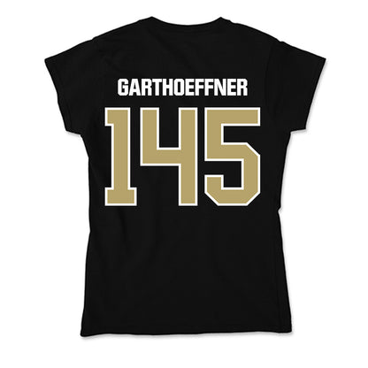 Lindenwood - NCAA Wrestling : Ryan Garthoeffner - Soft Style Women’s T-Shirt-1