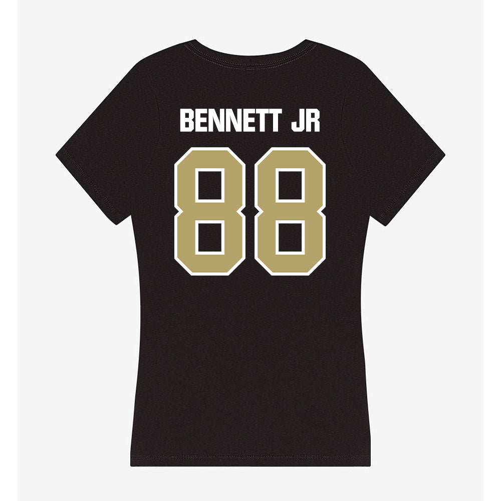 Lindenwood - NCAA Football : Cjay Bennett Jr - Women's V-Neck T-Shirt-1