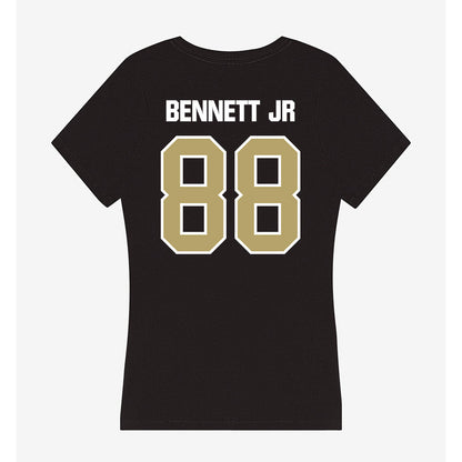 Lindenwood - NCAA Football : Cjay Bennett Jr - Women's V-Neck T-Shirt-1