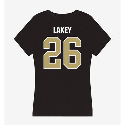 Lindenwood - NCAA Football : River Lakey - Women's V-Neck T-Shirt-1