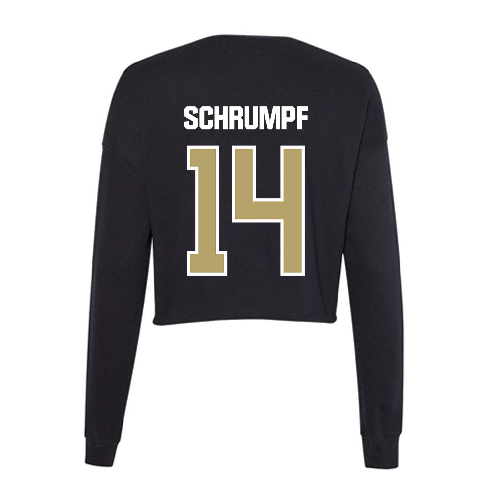 Lindenwood - NCAA Women's Soccer : Allison Schrumpf - Women's Cropped Crew Fleece-1