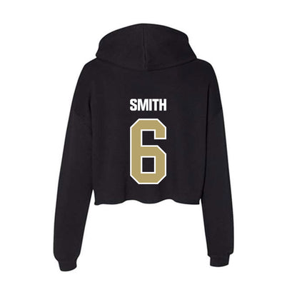 Lindenwood - NCAA Football : Jesse Smith - Women's Crop Fleece Hoodie-1