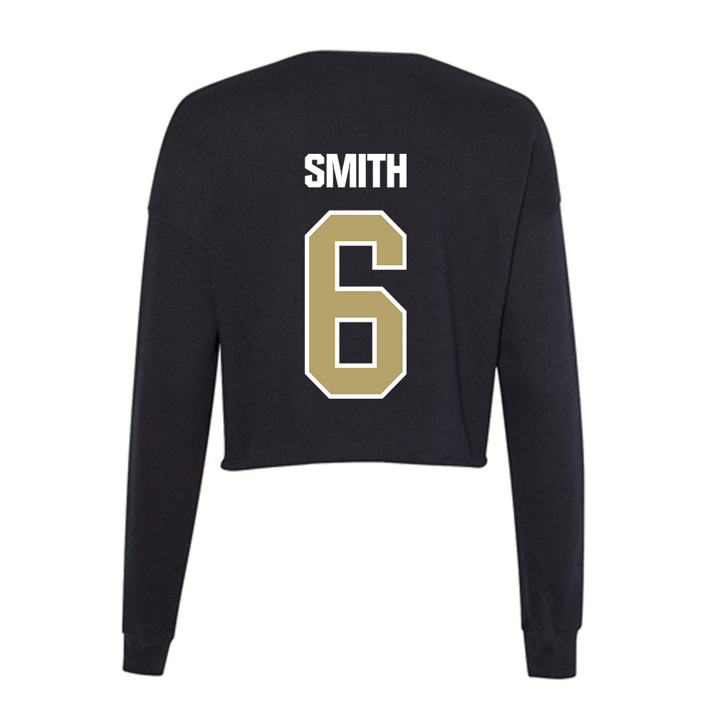 Lindenwood - NCAA Football : Jesse Smith - Women's Cropped Crew Fleece-1