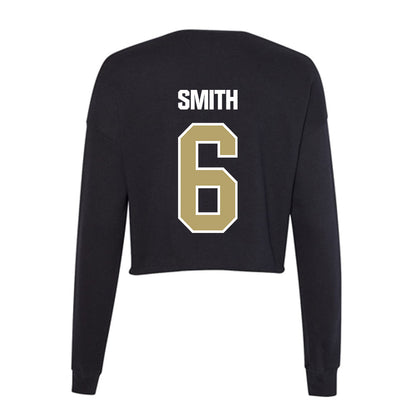 Lindenwood - NCAA Football : Jesse Smith - Women's Cropped Crew Fleece-1