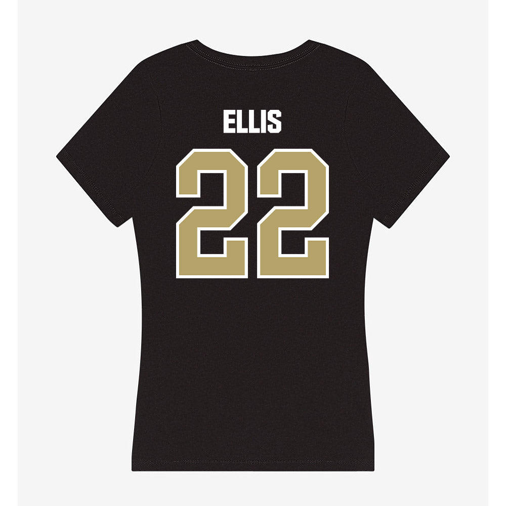 Lindenwood - NCAA Baseball : Tyler Ellis - Women's V-Neck T-Shirt-1