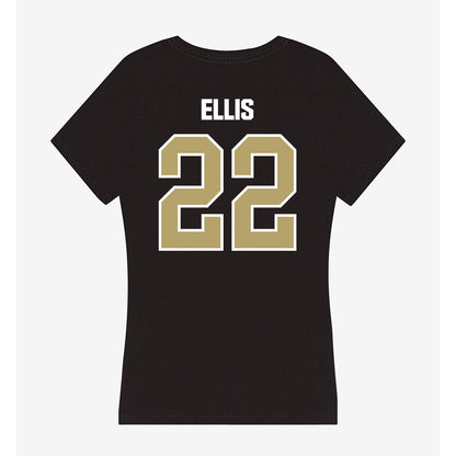 Lindenwood - NCAA Baseball : Tyler Ellis - Women's V-Neck T-Shirt-1